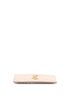Saint Laurent 100% Leather Tan Monogram Fragments Zip Card Holder Matelasse Chevron Leather One size - photo 2