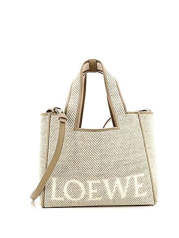 Loewe Paula's Ibiza Logo Convertible Tote Canvas Small (view 1)