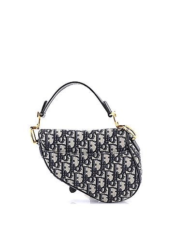 Christian Dior Saddle Handbag Oblique Canvas Mini (view 2)