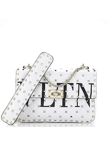 Valentino Garavani VLTN Rockstud Spike Flap Bag Quilted Leather Medium (view 1)