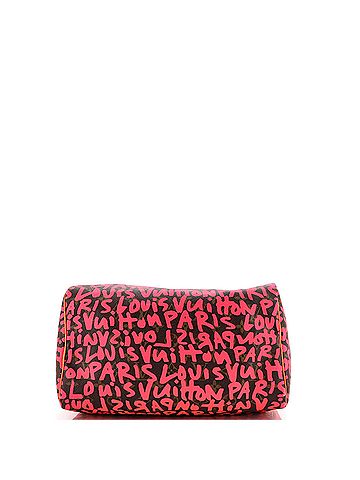 Louis Vuitton Speedy Handbag Limited Edition Monogram Graffiti 30 (view 2)