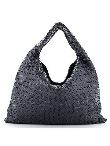 Bottega Veneta Hop Hobo Intrecciato Leather Large (view 1)