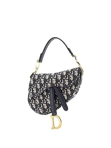 Christian Dior Saddle Handbag Oblique Canvas Mini (view 1)