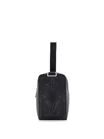 Louis Vuitton Wash Pouch Monogram Shadow Giant Taurillon Leather (view 1)