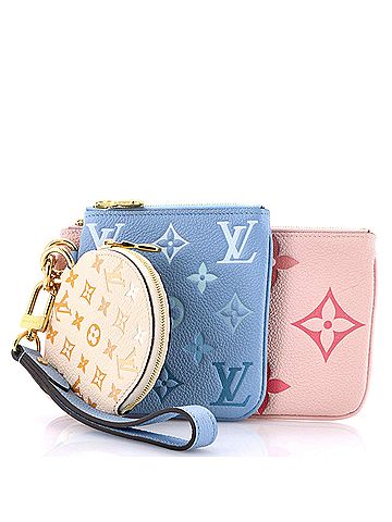 Louis Vuitton Trio Pouch Set By The Pool Monogram Empreinte Giant (view 1)