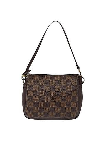 Louis Vuitton Trousse Makeup Brown Canvas Clutch Bag (view 1)