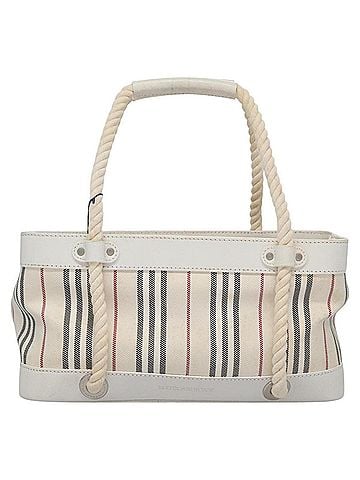Burberry Multicolour Canvas Tote Bag (view 1)