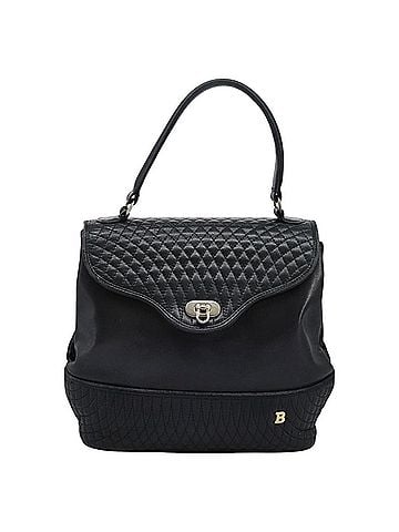 Bally Black Leather Handbag (view 1)