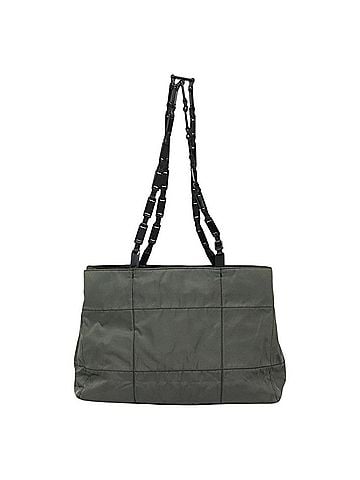 Prada Tessuto Grey Synthetic Tote Bag (view 1)