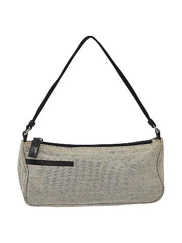 Prada Sports Grey Canvas Clutch Bag (view 1)