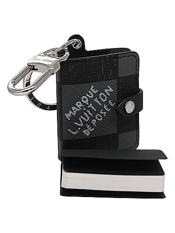 Louis Vuitton Porte Clés Black Canvas Bag Jewelry (view 1)