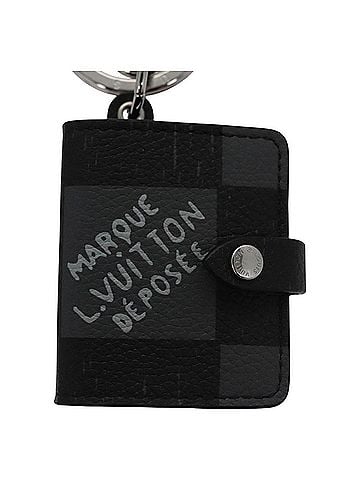 Louis Vuitton Porte Clés Black Canvas Bag Jewelry (view 2)
