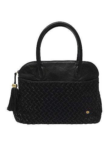 Bally -- Black Leather Handbag (view 1)