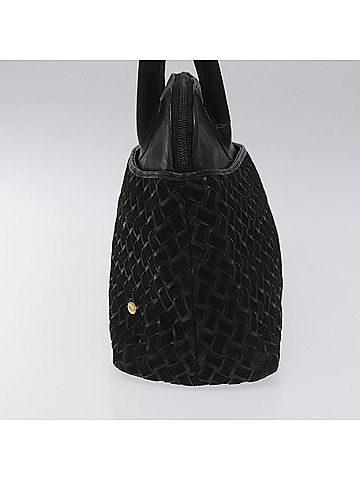Bally -- Black Leather Handbag (view 2)
