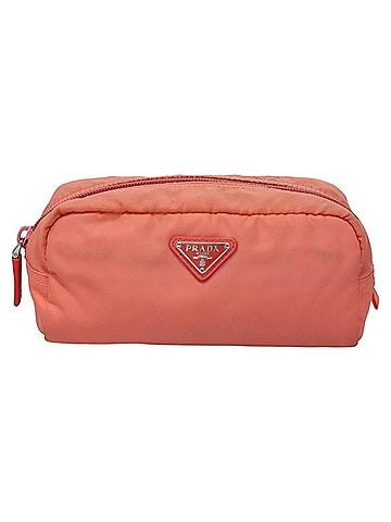 Prada Pink Synthetic Clutch Bag (view 1)