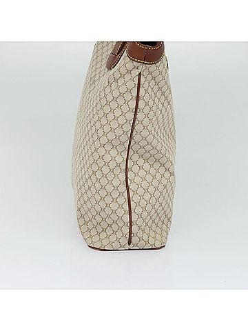 Céline Macadam Beige Canvas Tote Bag (view 2)