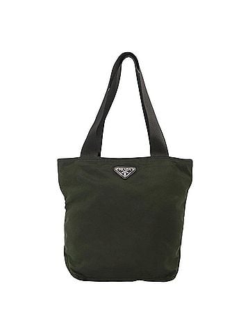 Prada Re-Nylon Khaki Synthetic Tote Bag (view 1)