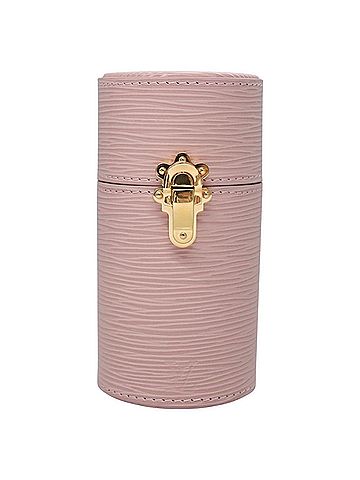 Louis Vuitton Pink Leather Clutch Bag (view 1)