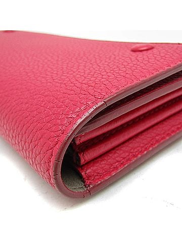 Céline Multifunction Red Leather Wallet (view 2)