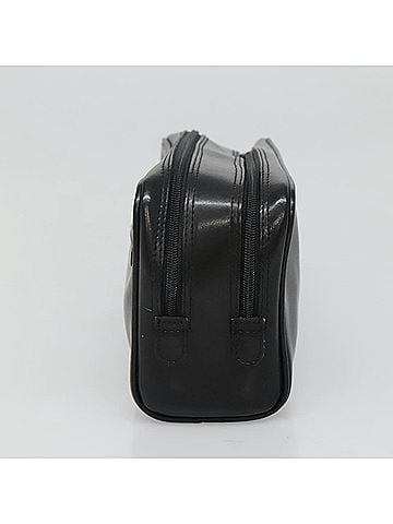 Versace Gianni Black Leather Clutch Bag (view 2)