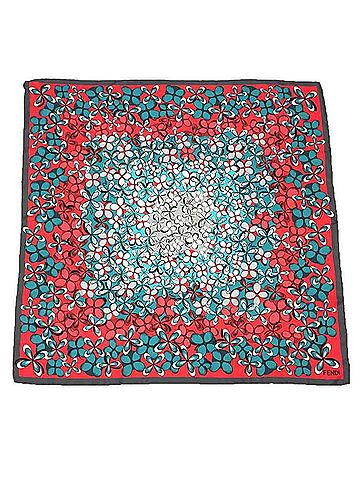 Fendi Multicolour Silk Scarf (view 1)