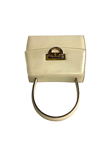 Céline Beige Leather Handbag (view 2)