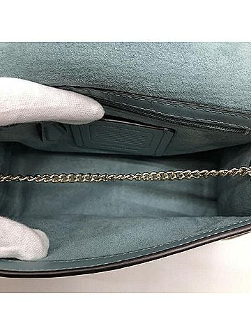 Coach Brown Leather Clutch Bag (view 2)