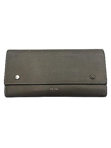Céline Black Leather Wallet (view 1)