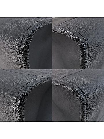 Michael Kors Mirella Black Canvas Tote Bag (view 2)