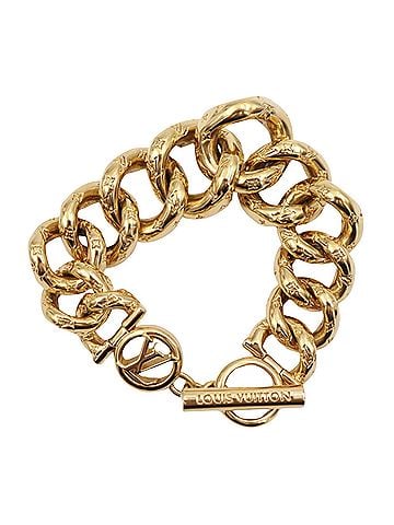 Louis Vuitton Gold Metal Bracelet Jewelry (view 1)