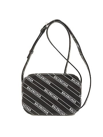 Balenciaga Camera Black Leather Shoulder Bag (view 1)