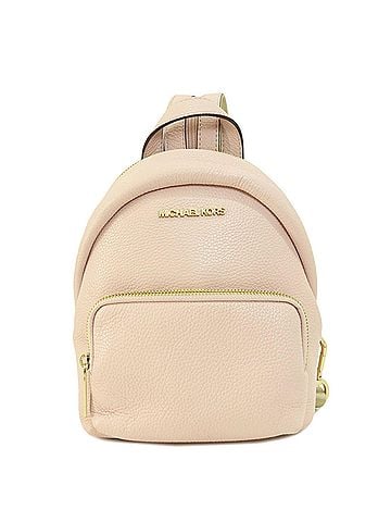 Michael Kors Erin Pink Leather Backpack Bag (view 1)
