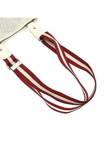 Bally White Leather Shopper Bag (view 2)