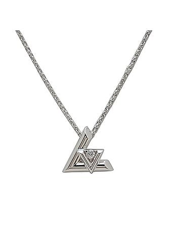 Louis Vuitton Lv Volt One Silver White Gold Necklace Jewelry (view 2)