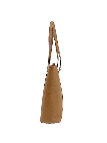 Michael Kors Sady Camel Leather Tote Bag (view 2)
