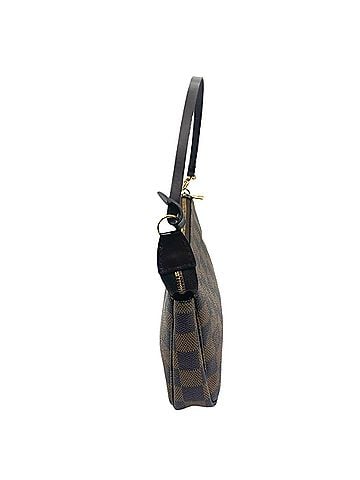 Louis Vuitton Pochette Accessoire Brown Canvas Clutch Bag (view 2)