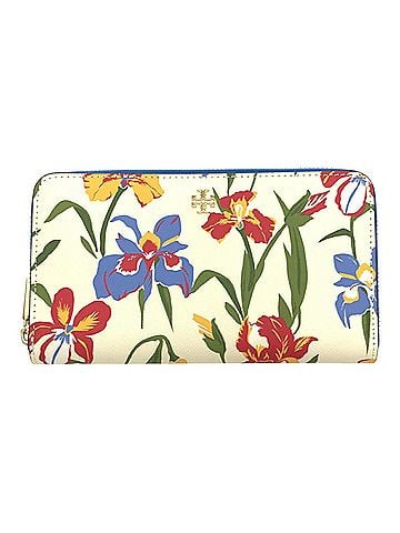 Tory Burch White Leather Wallet (view 1)