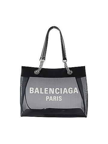 Balenciaga Black Leather Tote Bag (view 1)