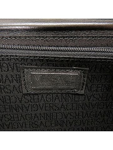 Versace Black Leather Handbag (view 1)