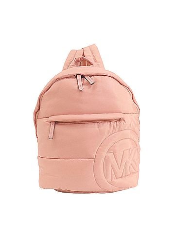 Michael Kors Rae Pink Synthetic Backpack Bag (view 1)