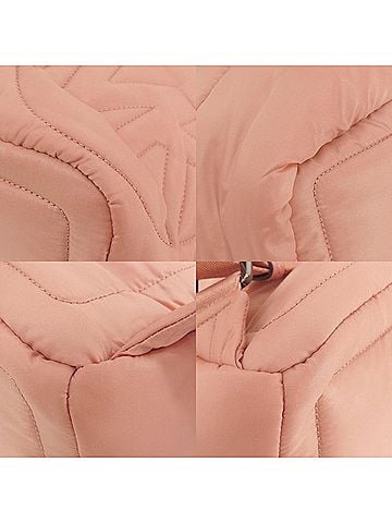 Michael Kors Rae Pink Synthetic Backpack Bag (view 2)