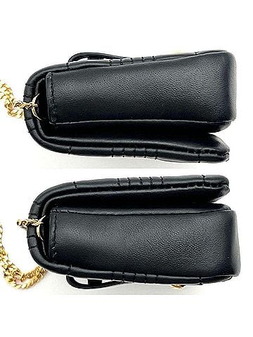 Burberry Shoulder Bag Black Leather Clutch Bag (view 2)