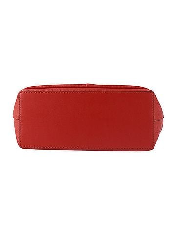 Michael Kors Jet Set Red Leather Tote Bag (view 2)