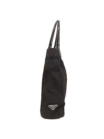 Prada Tessuto Black Synthetic Tote Bag (view 2)