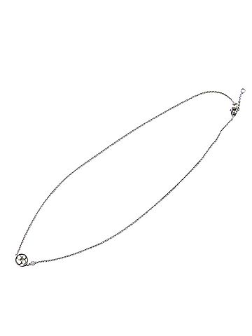 Louis Vuitton Blossom Silver White Gold Necklace Jewelry (view 1)