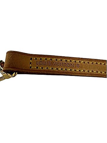 Louis Vuitton Pochette Accessoire Brown Canvas Clutch Bag (view 2)