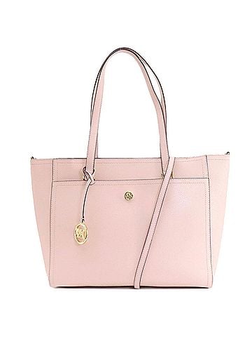 Michael Kors Maisie Pink Leather Tote Bag (view 1)