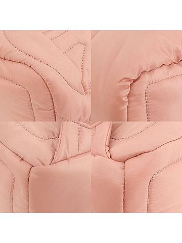 Michael Kors Rae Pink Synthetic Backpack Bag (view 2)
