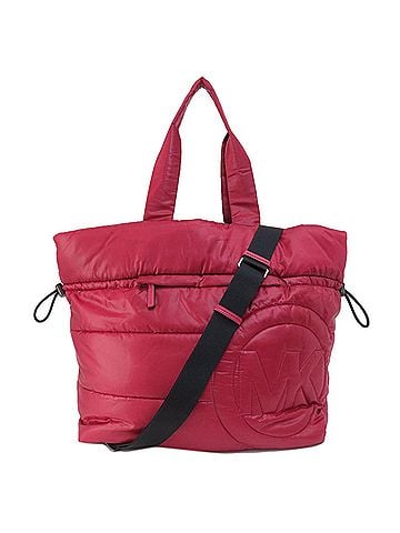 Michael Kors Rae Red Synthetic Tote Bag (view 1)