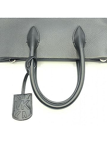 Michael Kors Mirella Black Leather Tote Bag (view 2)